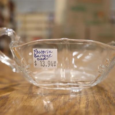 Fostoria Baroque Clear Bowl