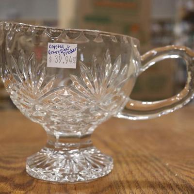 Crystal creamer cup