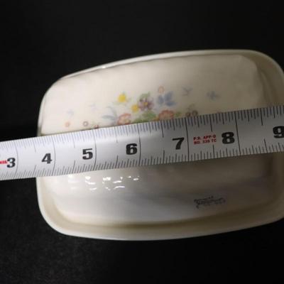 Acropal France butter dish