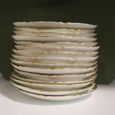 Haviland Frappe Coupe Salad Plate Set of (14)