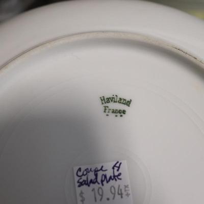 Haviland Frappe Coupe Salad Plate Set of (14)