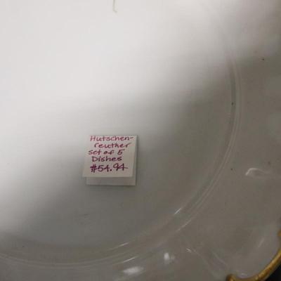 Hutschenreuther set of 5 dishes