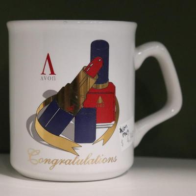 Navy and Red Dinnerware Mug