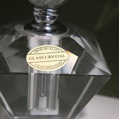 Glass Crystal perfujme bottle