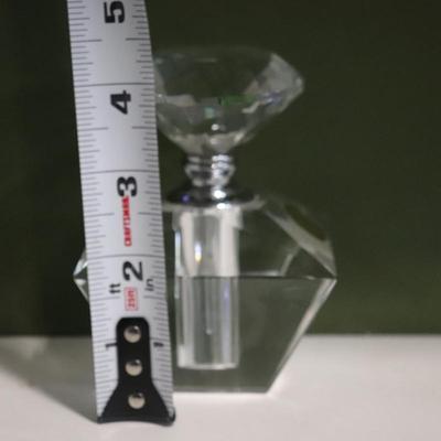 Glass Crystal perfujme bottle