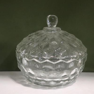 Vintage Crystal Candy Dish