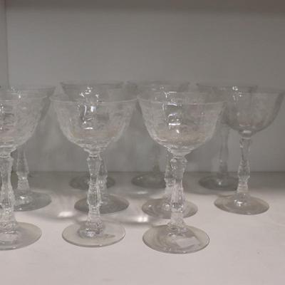 Fostoria Crystal Tall Champagne Sherbet(s)