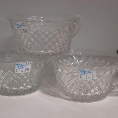Miss America Cup set of 3