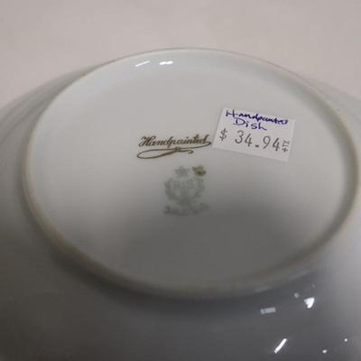 Handpainted dish