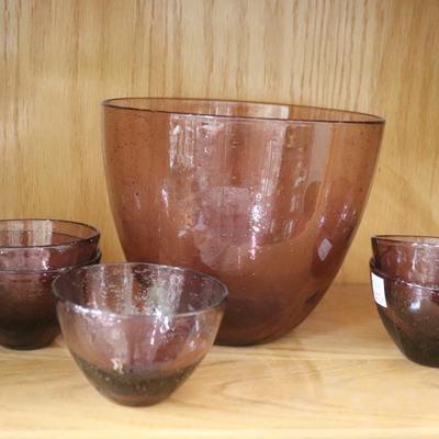Amethyst Purple bowls