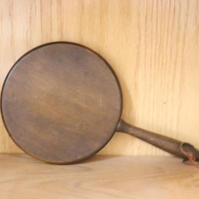Round wooden home décor