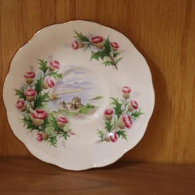 Royal Albert "Road to the Isles" Ancestral Series Bone China Saucer