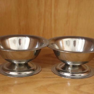 Vintage Vollrath Stainless Steel Dessert Bowls (set of 4)