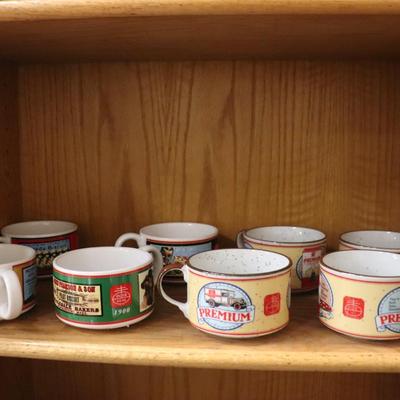Vintage Set of eight Nabisco Variety Kitchen Soup / Cereal Bowls