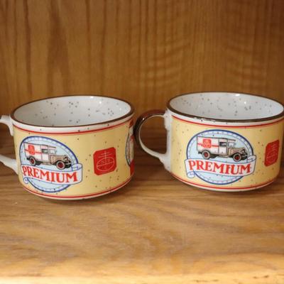 Vintage Set of eight Nabisco Variety Kitchen Soup / Cereal Bowls