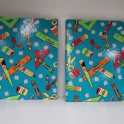 Hallmark Album School s binder (lot of 2)
