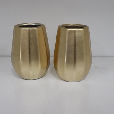 Pair of Gold drinkware