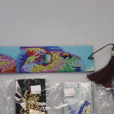 Lot of beaded bookmark