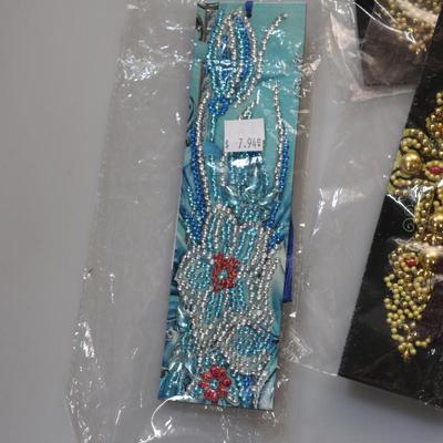 Lot of beaded bookmark