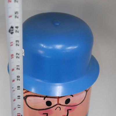 1972 Peoples product wall hanging trash can