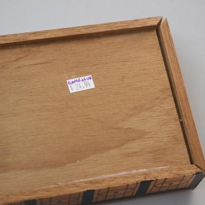 WE Games The Game of UR or Antiquity, The Royal Game Wood & storage box