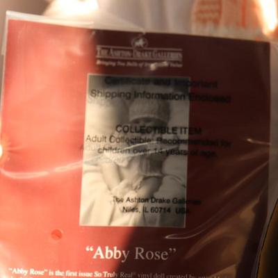 "Abby Rose" Vinyl doll Life like