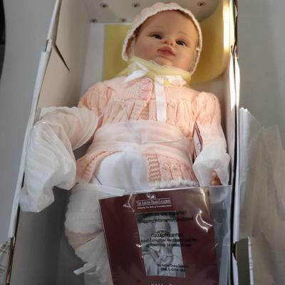 "Abby Rose" Vinyl doll Life like