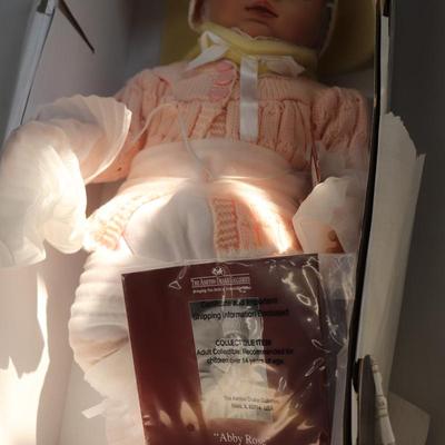 "Abby Rose" Vinyl doll Life like