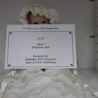 "Beth" Effanbee Doll Limited Edition