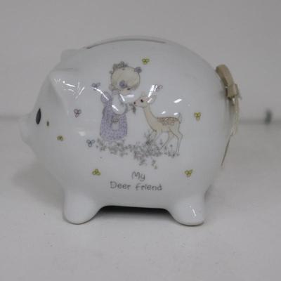 Precious moments piggy bank