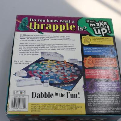 Dictionary Dabble Game