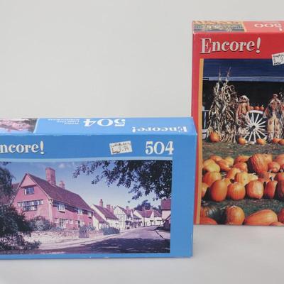 Lot of 2 Encore puzzles
