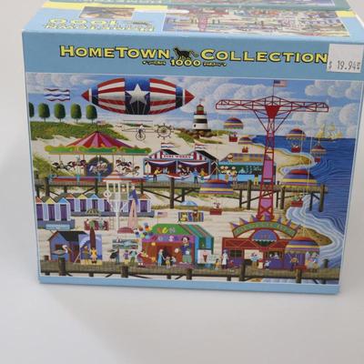 Hometown Collection 1000 Puzzle LOT of 3