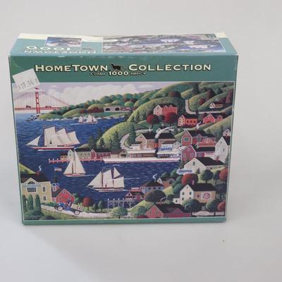 Hometown Collection 1000 Puzzle LOT of 3