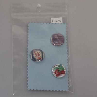 3 set of various pins