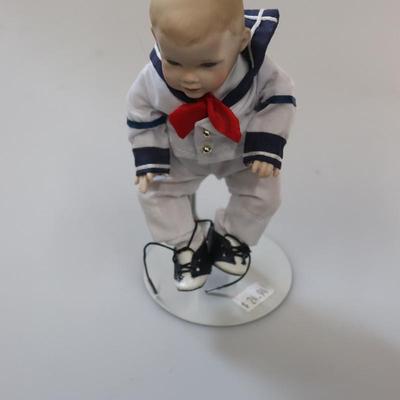 ASHTON DRAKE Galleries MATTHEW Porcelain Doll 7 inch