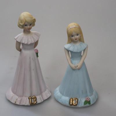 Lot of 2 GROWING UP BIRTHDAY Girls