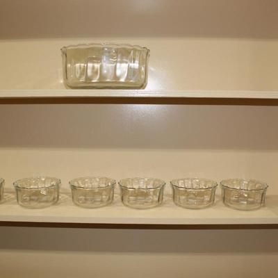 Anchor hocking moments salad set or trifle bowl (7 pieces)