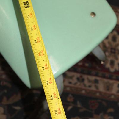 Child's teal chair
