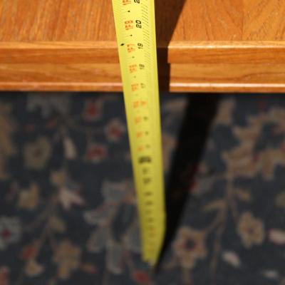Child's small brown table