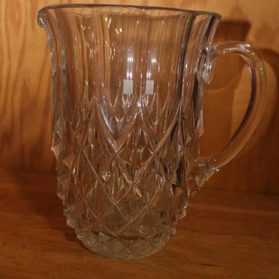 Vil st. Limber Vtg. Lambert Pitcher Lead / crystal