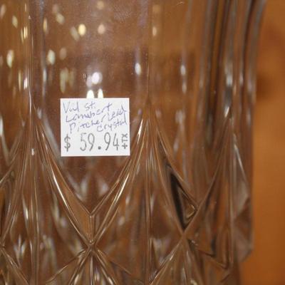 Vil st. Limber Vtg. Lambert Pitcher Lead / crystal