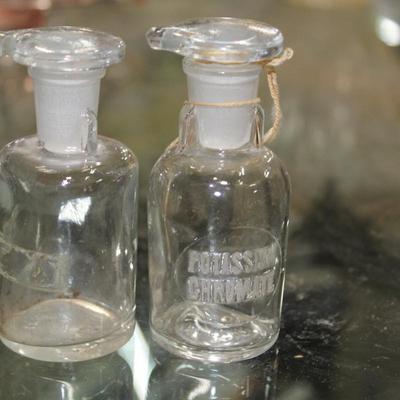 Potassium Chromate bottles (pair)