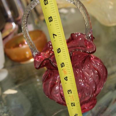Fenton Cranberry Pink Optic