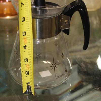 Vintage Corning Gold Star Coffee Carafe