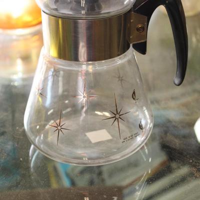 Vintage Corning Gold Star Coffee Carafe
