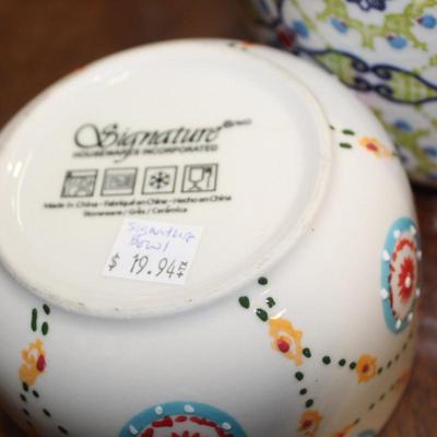 Signature Housewares Inc. Cereal Soup Bowl