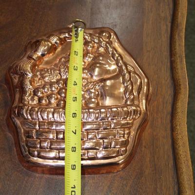 Vintage Copper Mold / Wall Hanging