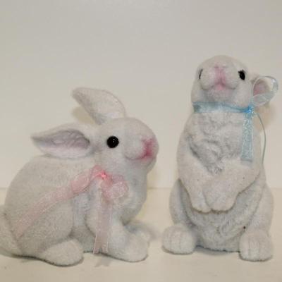 Homedecor pair of rabbits