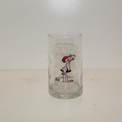 Arby's B.C. Ice Age Collector's Series Glass / Tumbler From The Sunday Comic by Cartoonist Johnny Hart.